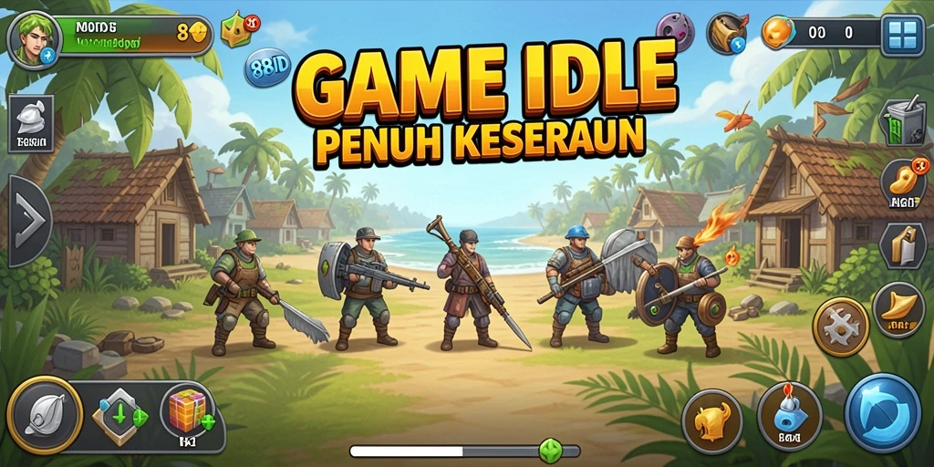 Tampilan gameplay 88ID yang seru dan menenangkan.