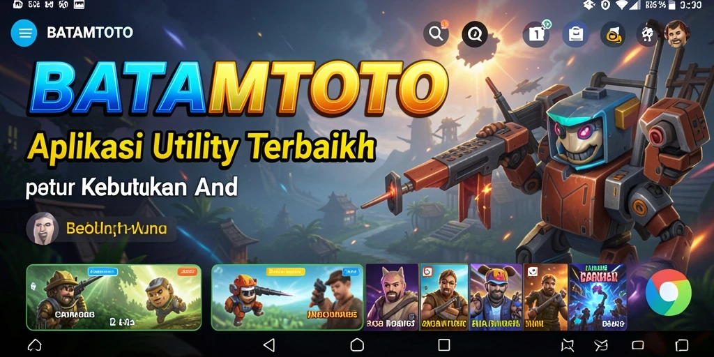 Tampilan utama BATAMTOTO yang mengoptimalkan penggunaan Utility.