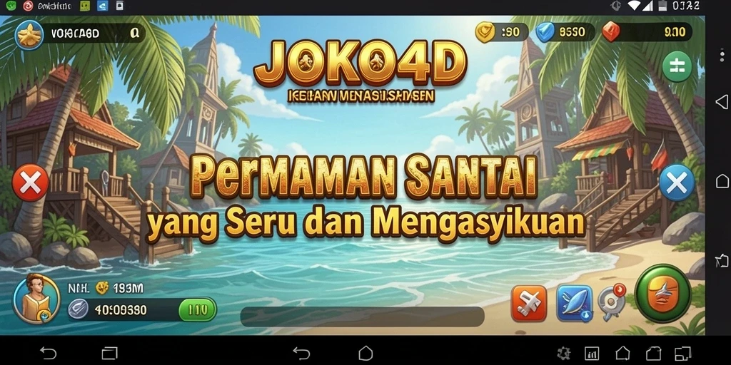 Screenshot gameplay JOKO4D yang menarik dan seru.