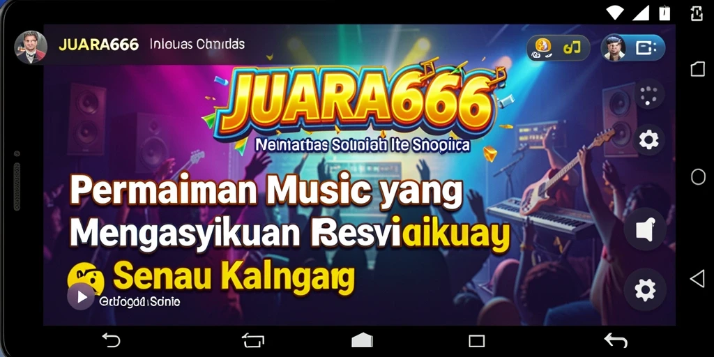 Tampilan gameplay JUARA666 yang menarik dan interaktif.