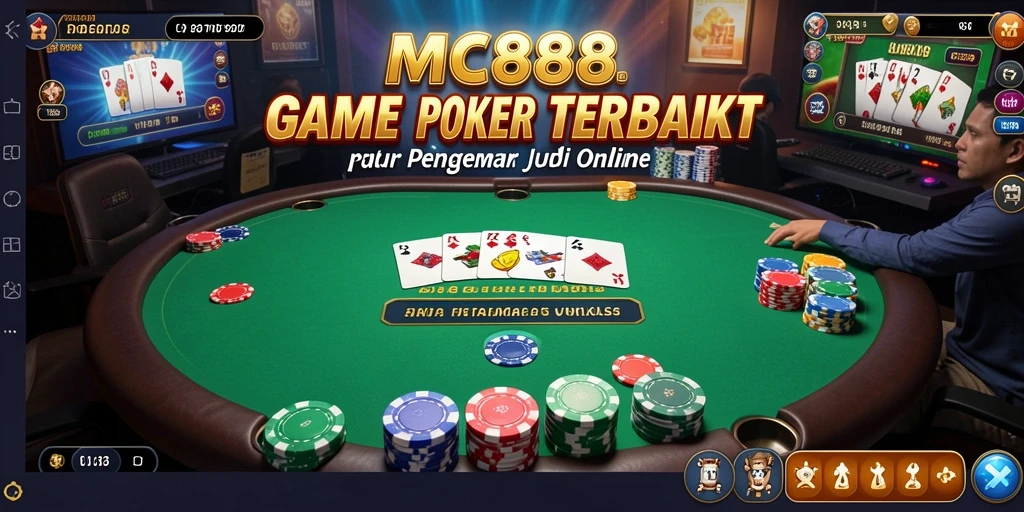Gameplay Poker yang mendebarkan dan interaktif di MC888.