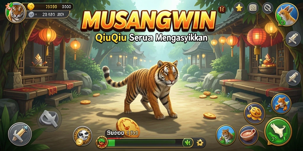 Gameplay QiuQiu yang mengasyikkan di MUSANGWIN.