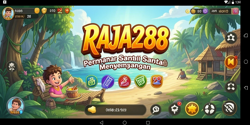 Tampilan gameplay RAJA288 yang menarik dan menyenangkan.