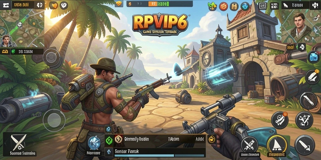 Tampilan gameplay RPVIP6 yang menarik dan interaktif.