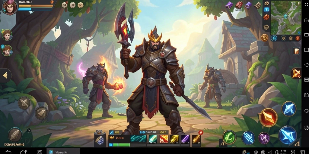 Tampilan gameplay SOBATGAMING yang mendebarkan dan penuh aksi.