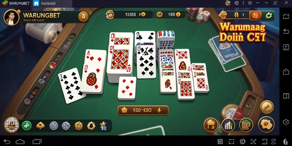 Tampilan menarik dari gameplay seru di WARUNGBET.